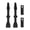 Black, variant on Riousery 2pcs CNC Aluminum Alloy Tubeless Presta Valve Stems for Mountain & Road Bikes, Black, 44mm