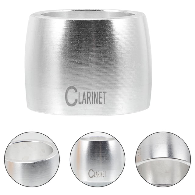 CTIRCHIU Durable Metal Saxophone Mouthpiece Clip for Securing Tubing Small and Lightweight Silver