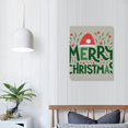 thumbnail image 3 of GOSMITH Christmas Decorations Canvas Wall Art Framed Christmas Poster Paintings Canvas Prints for Home Office Living Room Bathroom Bedroom Holiday Party Kitchen Hallway Wall Decor Artwork Decorative, 3 of 4