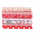 thumbnail image 2 of 7 Unidades Patrón Floral Patchwork Tela 100% Algodón Batiks Costura Scrapbooking Acolchar Artcraft para Coser Craft Cloth DIY Wallet Cojín cubierta(25 * 25cm) EOTVIA No, 2 of 7