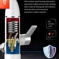 thumbnail image 3 of Maytalsory Water Faucet 360 Rotation Providing Safe Water And Electricity White Enjoy Hot, 3 of 6