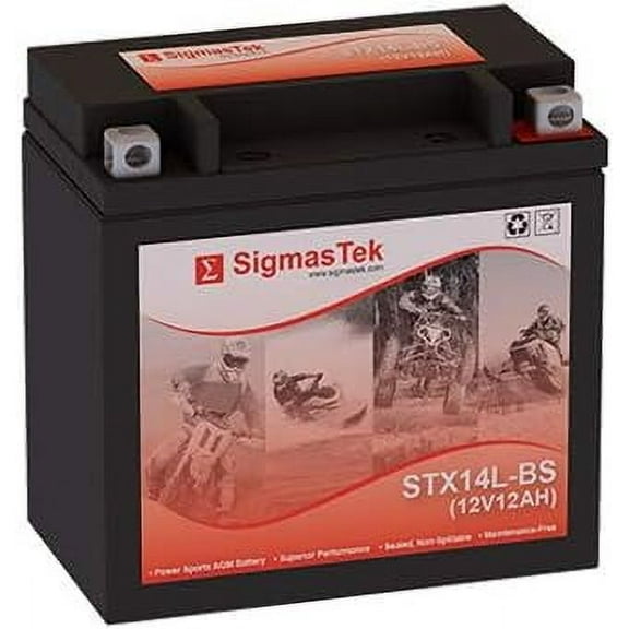 Deka ETX14L Motorcycle Battery (Replacement)