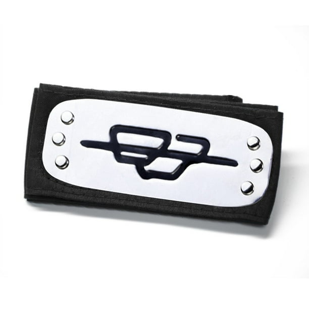Naruto Anime accesorios periféricos Konoha Logo Uzumaki Naruto Naruto frente Cosplay Banda para el cabello