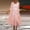*Pink, variant on U Women's 2 Piece Outfit, Sleeveless Crew Neck Midi Dress and Solid Cardigan Set,Casual Summer Two Piece Dress Set Blue,Women's Plus XXXL