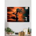thumbnail image 2 of Tree Under The Moonlight 20x30 Canvas -Image by Shutterstock,, 2 of 3