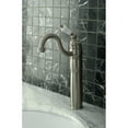 thumbnail image 2 of Kingston Brass KB1428PL Vessel Mounted Bathroom Faucet, Brushed Nickel, 2 of 3