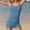 Blue, variant on YOUYEDIAN Girls Tankini Swimsuit 2 Piece Bathing Suits for Girls Square Collar Swim Tank Top and Drawstring Bottoms (Dark Green, 9-10 Years)