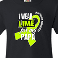 thumbnail image 4 of Inktastic I Wear Lime For My Papa Lymphoma Awareness Youth T-Shirt, 4 of 5