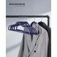 thumbnail image 2 of Perchas SONGMICS, 50 unidades, de plástico, color azul oscuro, 2 of 7