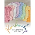 thumbnail image 3 of Honest Baby Clothing Baby Boy or Girl Gender Neutral Organic Cotton Short Sleeve Bodysuit, (Newborn-24 Months), 3 of 5