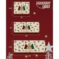 thumbnail image 6 of Christmas Garage Door Banner Cover 6 x 13 ft, Christmas Leopard Tree Elk Snowflake Red Buffalo Plaid Christmas Garage Door Decorations Holiday Christmas Backdrop Decor for Winter New Year Xmas Party, 6 of 6