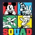 thumbnail image 3 of Mickey & Friends - Squad Grid - Youth Crewneck Fleece Sweatshirt, 3 of 5