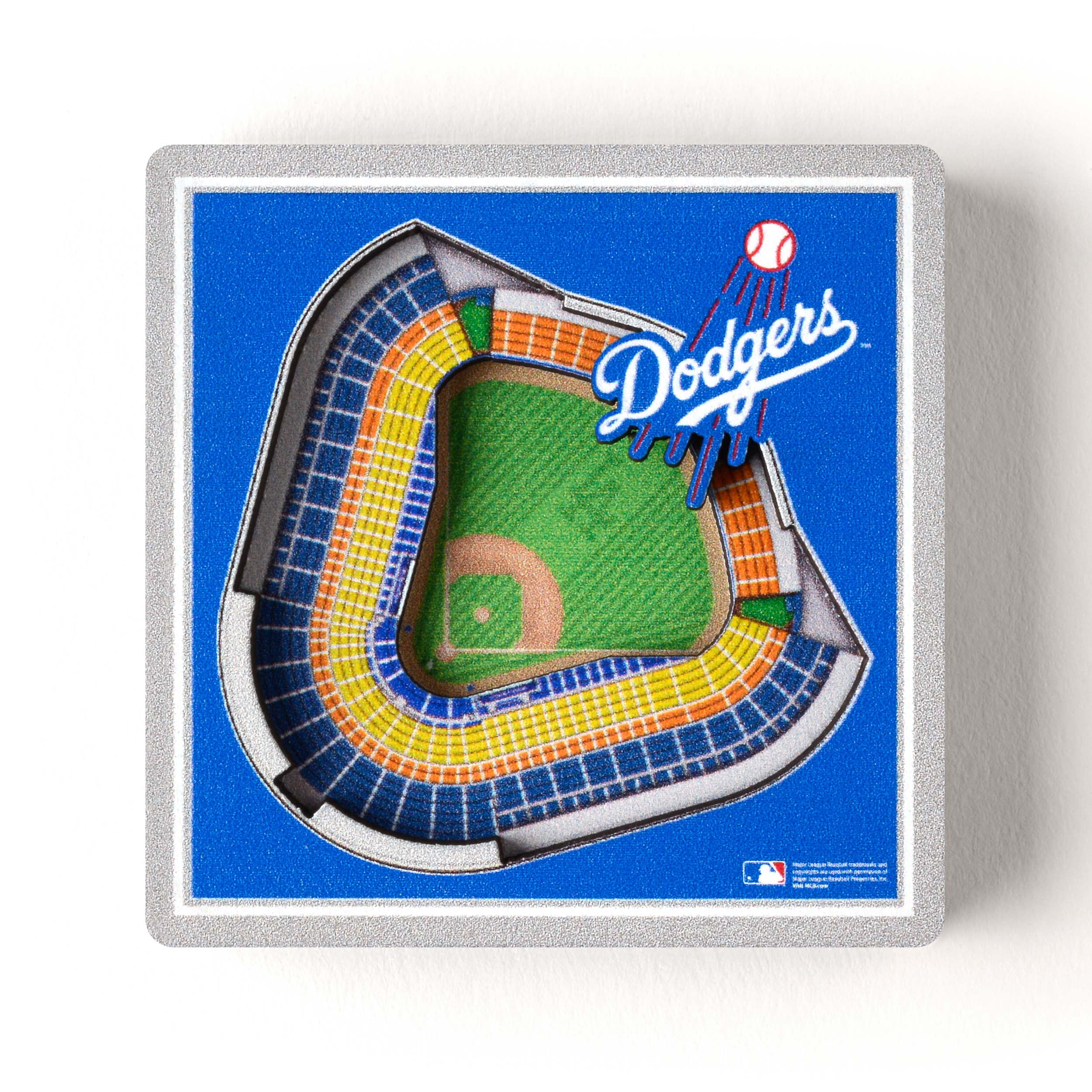 Los Angeles Dodgers Stadium View Magnet