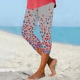 thumbnail image 5 of SBYOJLPB Women's Capris Pants Unisex Print Tight Yoga Pants Casual Fashion Leggings 3/4 Pants, 5 of 5