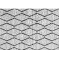 thumbnail image 1 of Ahgly Company Indoor Rectangle Trellis Gray Modern Area Rugs, 8' x 12', 1 of 1