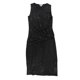 thumbnail image 1 of bar III Vestido ajustado con brillo metálico para mujer, negro, extra pequeño, 1 of 2