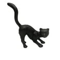 thumbnail image 3 of Cast Iron Playful Cat Door Stop Metal Stopper Outdoor Yard Art Patio Garden Statue Halloween Home Decor, 3 of 6