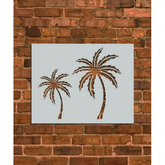 Palm Tree Stencil