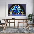 thumbnail image 5 of Stained Glass Church Window Poster Decorative Painting Canvas Wall Art Living Room Posters Bedroom Painting,Unframe-style,08x12inch(20x30cm), 5 of 8