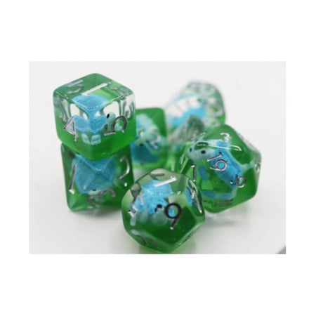 Foam Brain Games Poly Set - Splash Turtle w/Silver (7) New price history on PriceWatchPro