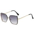 thumbnail image 5 of Unisex Square Classic Cat Eye Sunglasses Cateye Sunglasses Y918, 5 of 5