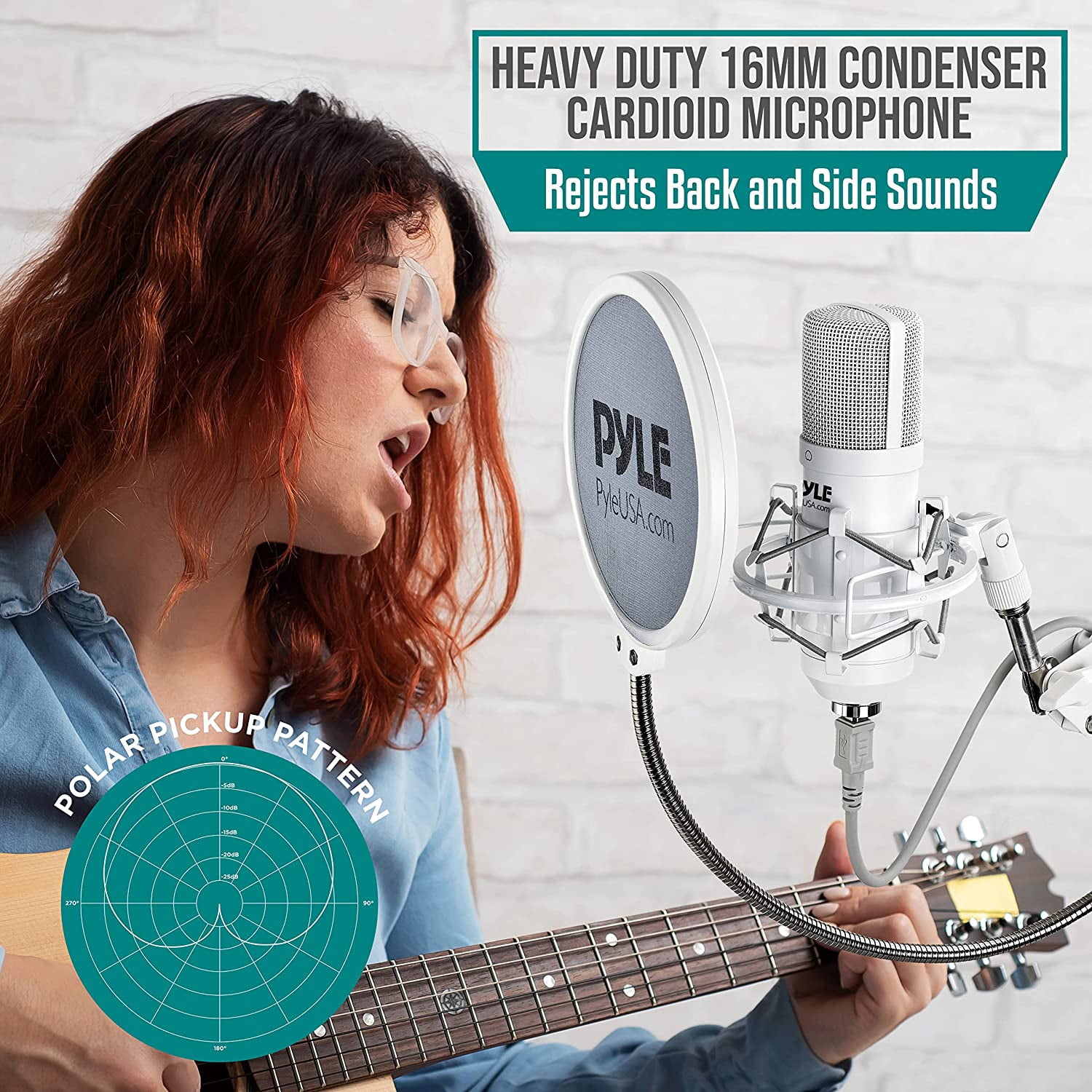 USB Studio Microphone Kit with  Arm Stand and  Filter for Podcasting Gaming Streaming