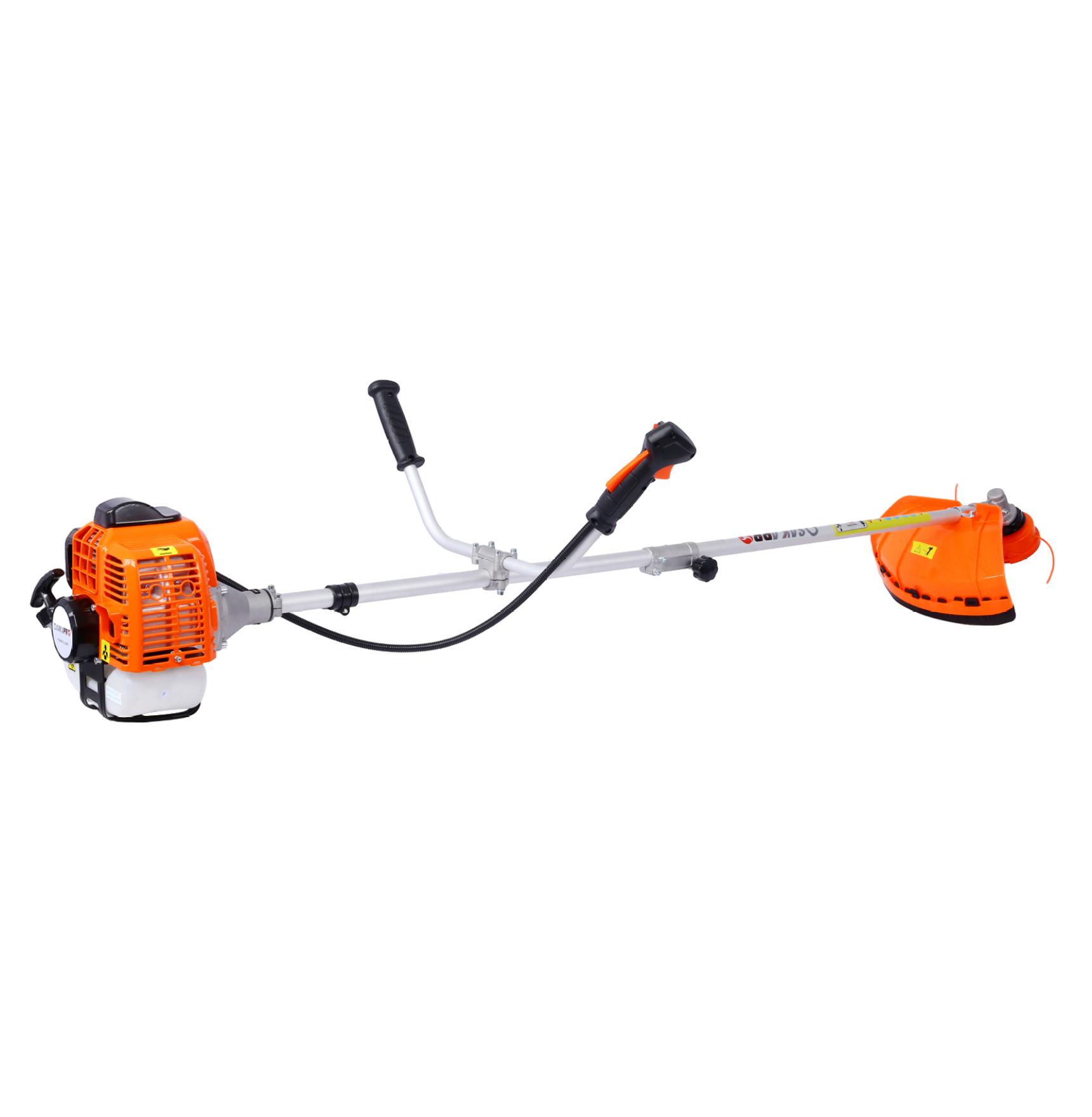 52cc Gas Weed Eater String Trimmer Brush Cutter, 2-in-1, 18"/10", Shoulder Strap