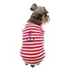 thumbnail image 1 of Playera Color Blanco/rojo P/perro Nautical Talla 7 Pet Pals, 1 of 3