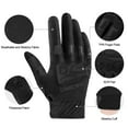 thumbnail image 2 of INBIKE Mountain Bike Gloves MTB Touchscreen with Thicken EVA Padded & TPR Knuckle Protection Road Bike Gloves Black XX-Large, 2 of 7