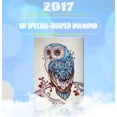 thumbnail image 2 of Redondo 5D diamantes de imitación búho sombrero azul pintura de diamantes DIY animales de dibujos animados artesanías resina costura cristal punto de cruz Speravity JJ12259-00, 2 of 6