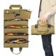 thumbnail image 5 of Bolsa De Herramientas De Hardware, Bolsa De Almacenamiento Organizadora De Herramientas De Tela Oxford Enrollable Portátil Con 2 Bolsas Desmontables(Caqui), 5 of 8