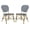 Navy/White, variant on Safavieh Lisbeth Outdoor Striped Side Chair, Set of 2 - Navy/White