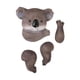thumbnail image 1 of Ornamento de escuadrón de árboles de animales accesorios para paisajes al aire libre resina Coala, 1 of 8