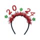 thumbnail image 5 of Diadema de Feliz Año Nuevo 2024, accesorio para fotos, decoración para el cabello Rojo, 5 of 9