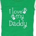 thumbnail image 4 of Inktastic I Love My Daddy Fathers Day Boys or Girls Baby Bodysuit, 4 of 5