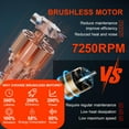 thumbnail image 4 of Floseru 80CC Gas Leaf Blower Backpack 900 CFM 206 MPH 2-Cycle Ergonomic Harness System Low Vibration and Cruise Control Powerful Gas Blowers for Lawn Yard Care Gifts for Dad, 4 of 8