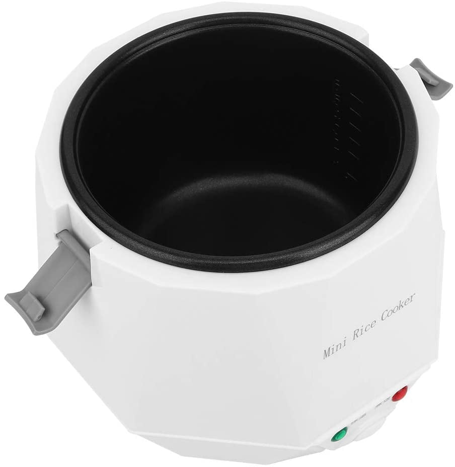 1.6L Mini Portable Electric Rice Cooker 12V Car Travel Multi-Function Steamer for Soup Porridge and Eggs