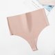 thumbnail image 1 of TrowBridge-bragas de cintura alta para mujer, tangas sin costuras, ropa interior femenina de satén de seda, lencería Sexy, moda, tangas de Fitness, parte trasera en T, 1 of 4