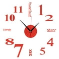 thumbnail image 2 of Horloge Murale, Moderne DIY Stickers Muraux Numériques Autocollant d'Horloge Performance Éprouvée, 2 of 14