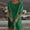 Green, variant on USSUMA Skirts for Women Trendy Summer Dresses Short Sleeve Crew Neck Casual Solid Color Maxi Dress Trendy Dresses Comfortable Skirts Office Online Shopping Green Dress Size-XXL
