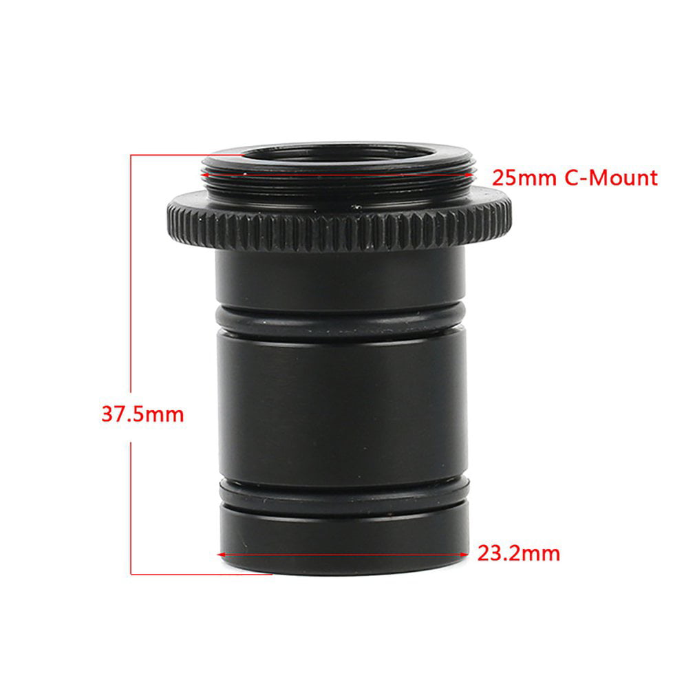 70 Microscope Eyepiece Adapter Ring Professional Metal Adapter Ring 23.2mm T Mount Microscope Eyepiece for Nikon AI Mounts SLR Camera