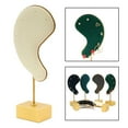 thumbnail image 1 of destyer Présentoir de Boucle d'Oreille Présentoir en Forme d'Oreille Présentoir Titulaire Durable Boucle d'Oreille Boucles d'Oreilles en Forme de T bar Présentoir Beige, 1 of 9