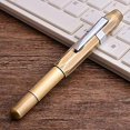 thumbnail image 4 of shiyou-Vintage Brass Fountain Pen - Fine Nib, Classic Design, Ink Refill Converter - Perfect for Business, Signature, Handwriting, Sketching, and Drawing, 4 of 4