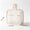 White, variant on Large Capacity Makeup Bag, Portable Cosmetic Storage Organizer for Travel, Women Handbag Style with Durable Material