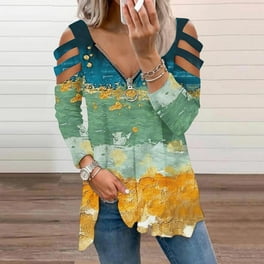 ZXSXSY Women Raglan Long Sleeve Crew Neck Scoop Hem