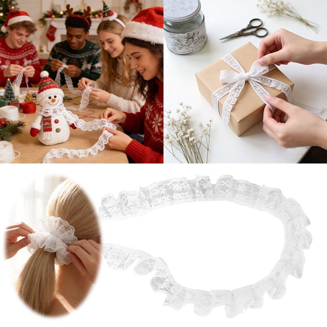 BotaniNest Lace Trim And Embellishment For Doll Design Sleeve Neckline