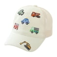 thumbnail image 5 of Krdevn Car Truck Taxi Embroidered Kids Mesh Baseball Cap Breathable Outdoor Sun Hat for Toddler Boys Girls, 5 of 5