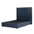 thumbnail image 1 of Box Base Cama Queen Size + Cabecera Nizza Dicasa Azul, 1 of 6