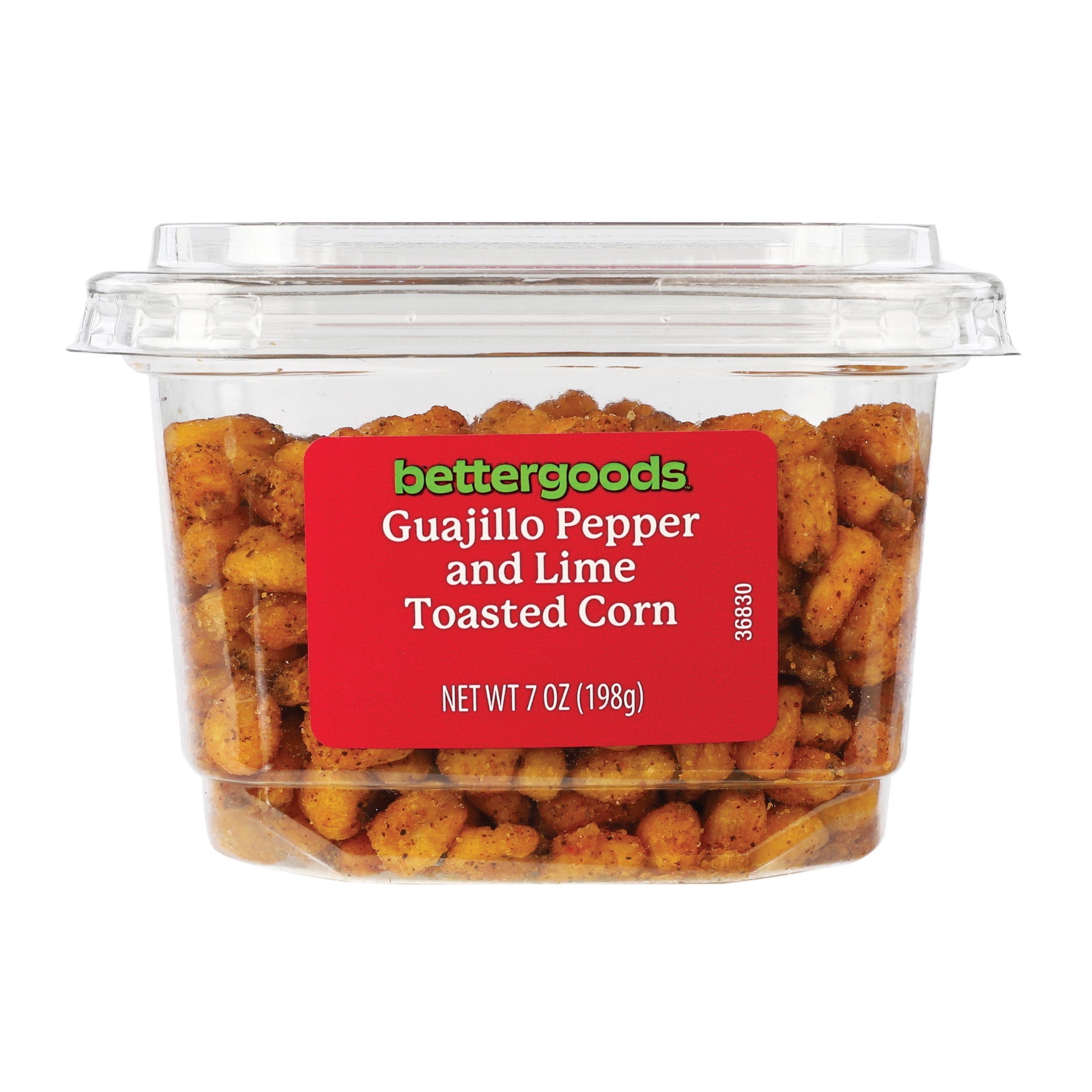 bettergoods Guajillo Pepper & Lime Toasted Corn Nuts, 7 oz Tub