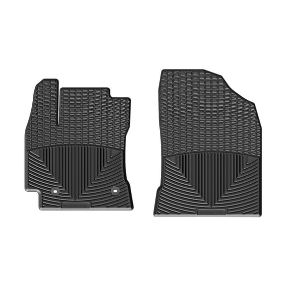 WeatherTech All-Weather Floor Mats compatible with 2014-2019 Toyota Corolla - 1st Row (Driver & Passenger), Black